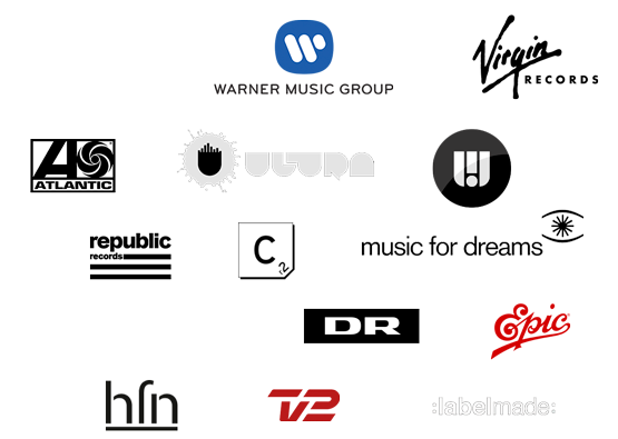 Mastering credits record label logos 2